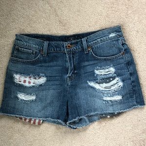 🟣Lucky Brand High Rise Denim Shorts🟣
